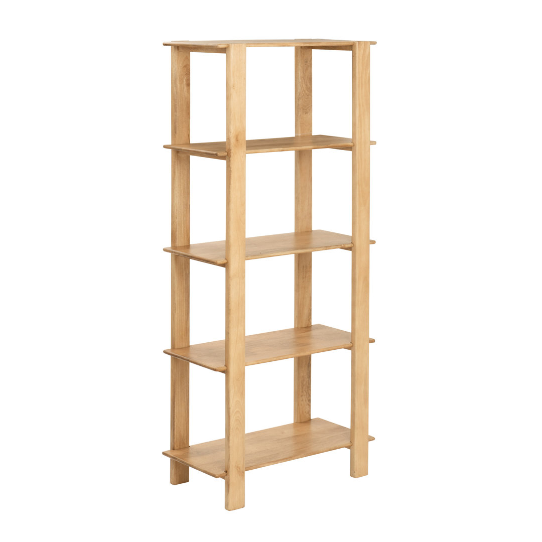 Zala Solid Wood Bookcase